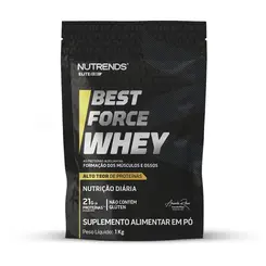Whey Protein Best Force Morango 1Kg Nutrends