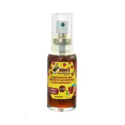 Spray Mel e Propolis Sabor Morango 35ml Santa Barbara