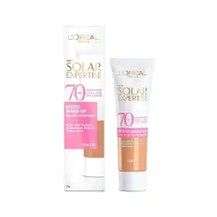 Protetor Solar Facial L’Oréal Paris Solar Expertise Efeito Make Up FPS 70 Cor 2.0 Proteção e Acabamento Maquiado 30g