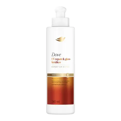 Creme para Pentear Dove Uv Repair & Glow + Ferúlico 240ml