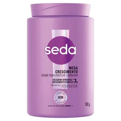 Creme para Pentear Seda Mega Crescimento 900g
