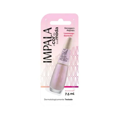 Esmalte Efeito Pó Cromado Impala A Cor da Moda Asa de Fada 7,5ml