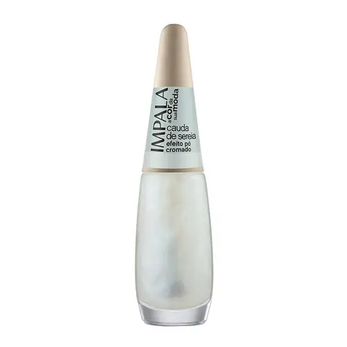 Esmalte Efeito Pó Cromado Impala A Cor da Moda Cauda de Sereia 7,5ml