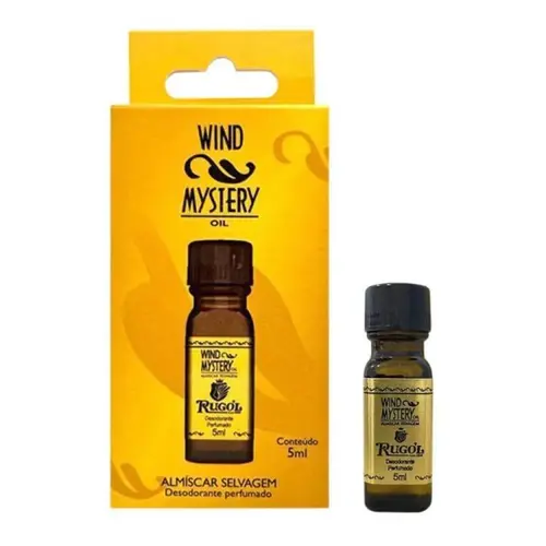 Óleo Desodorante Rugoil Wind Mystery Almíscar Selvagem 5ml