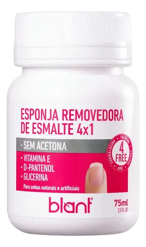 Esponja Removedora de Esmaltes 4x1 Blant