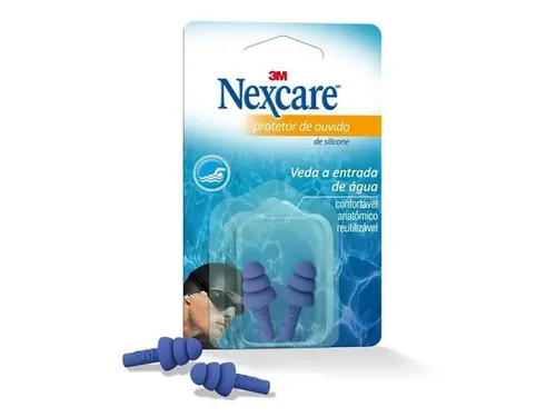 Protetor de Ouvido Nexcare Silicone 3m
